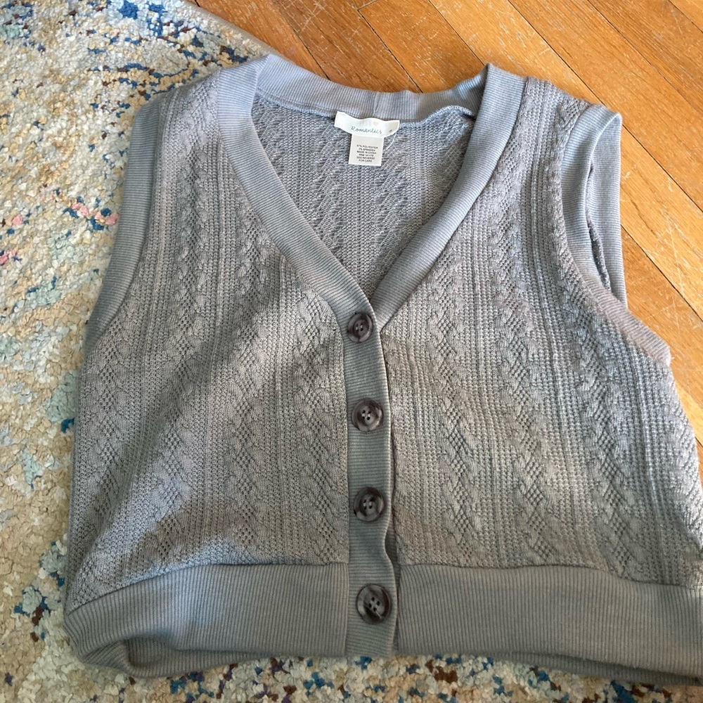 Grey Sweater Vest